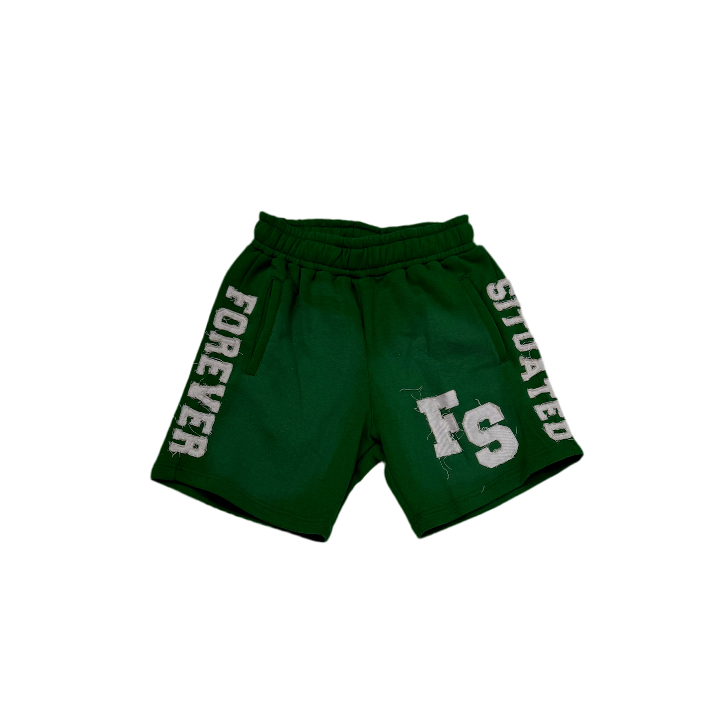 Forever Situated Shorts Green