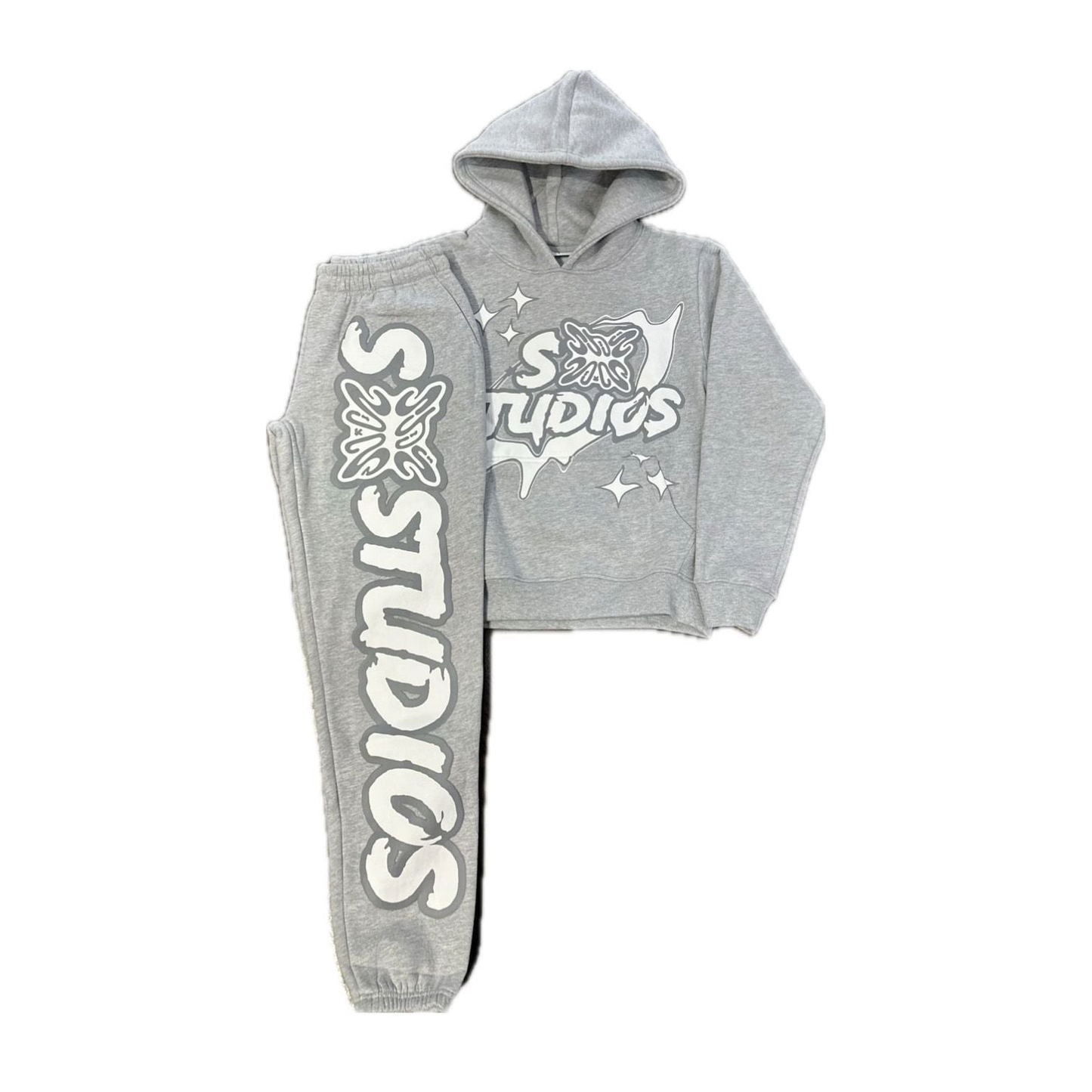 SB Studios Sweatsuit 'Grey/White'
