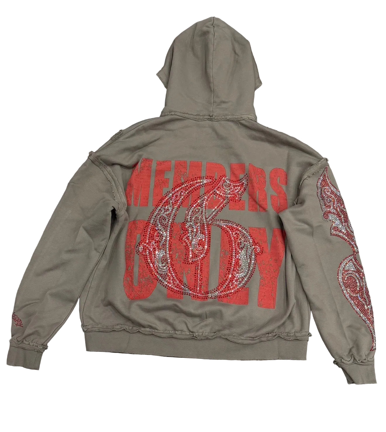 Rich Theory x Fear Greatness ‘Members Only’ Hoodie Grey