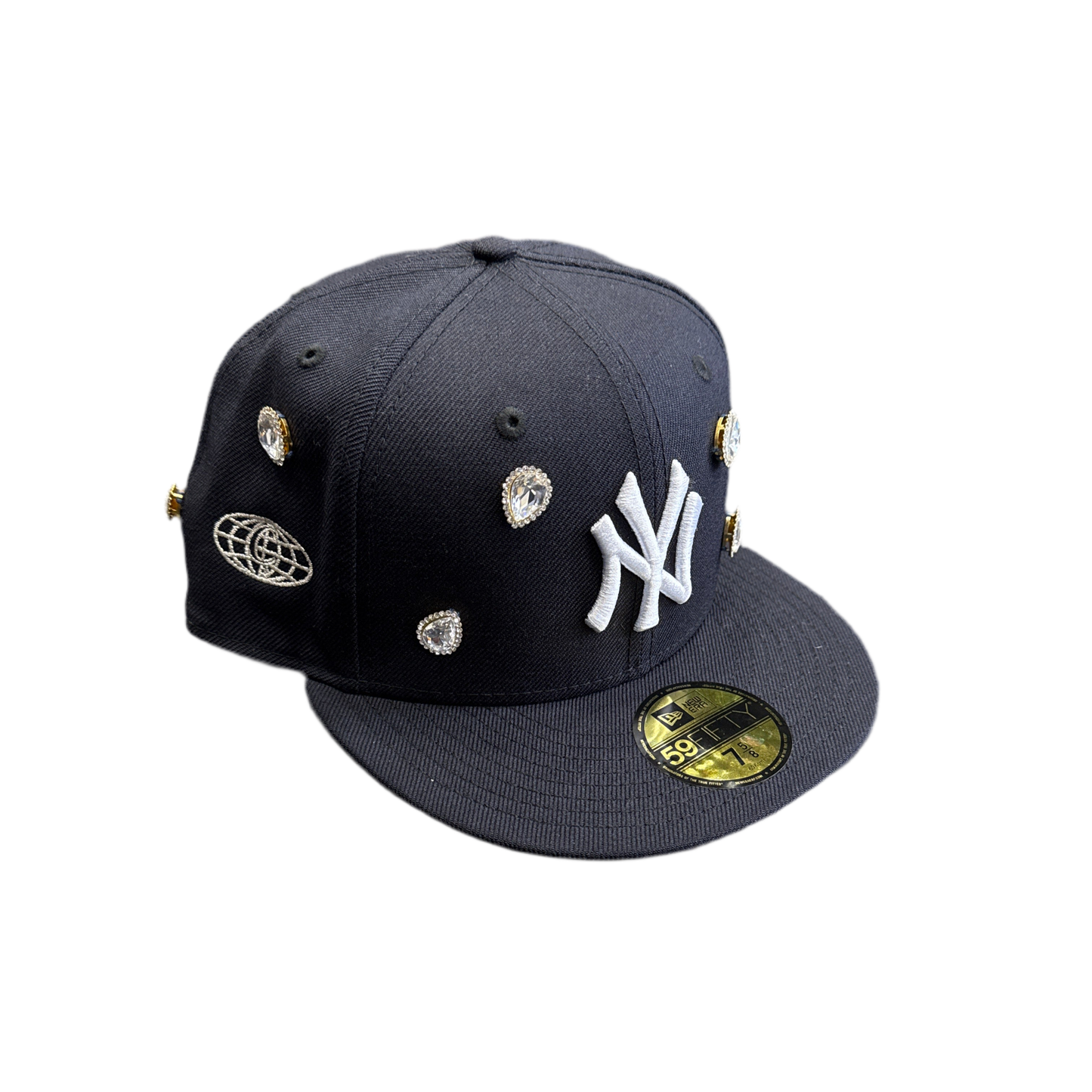 Casquette Co. Yankees Rhinestone Fitted
