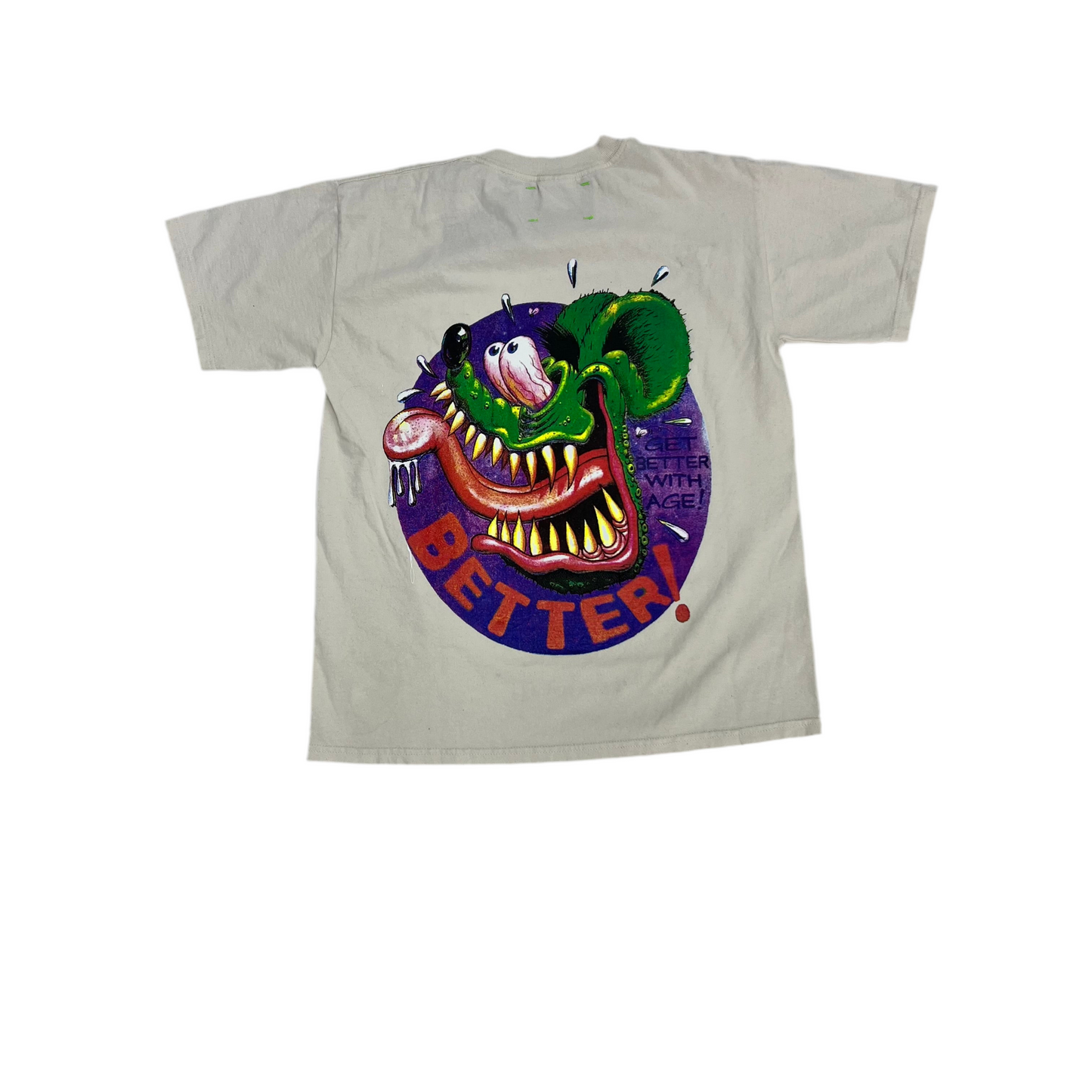 Better With Age ‘Kiss’ Off White Tee