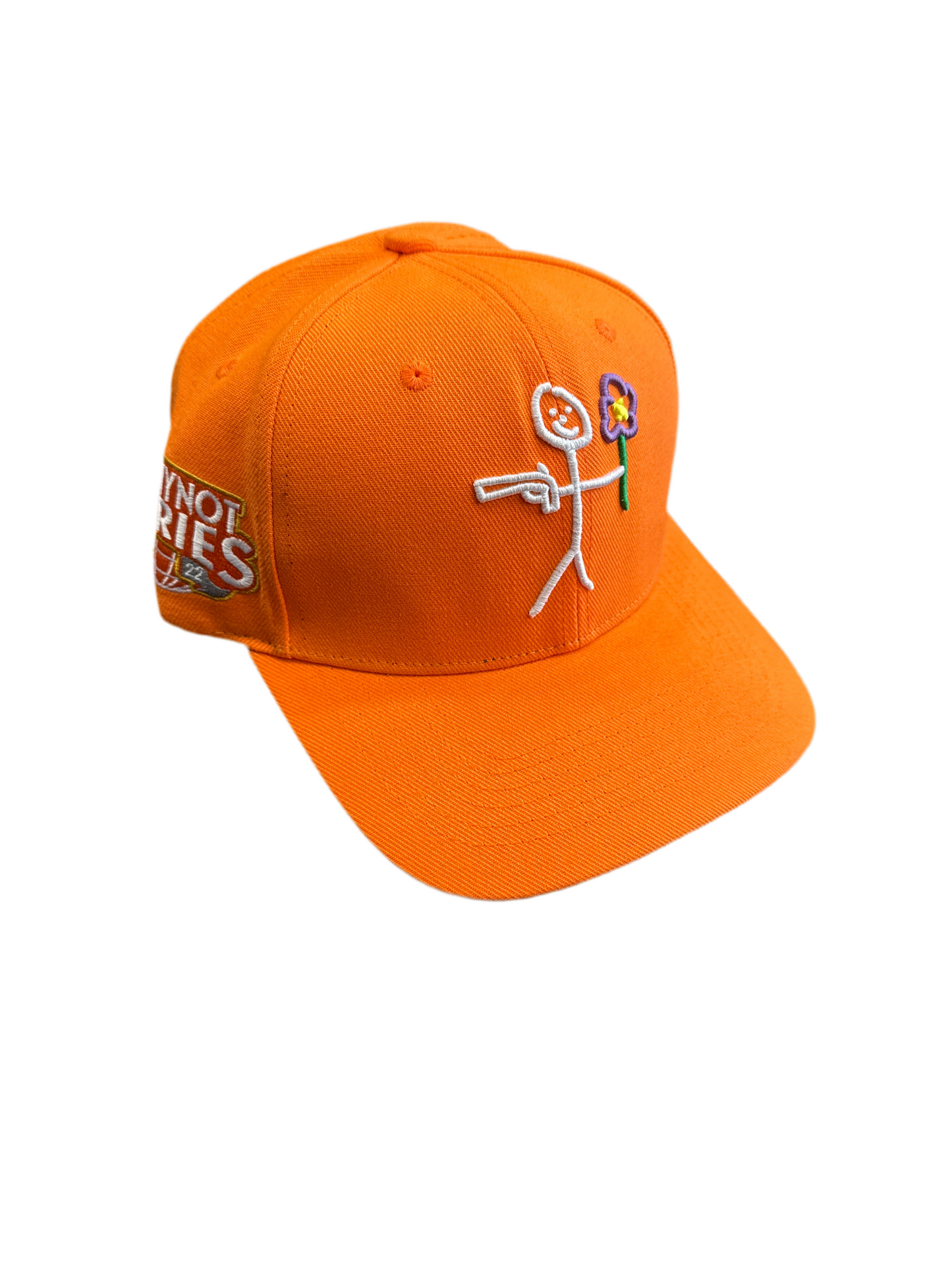 Why Not Logo Snapback Orange
