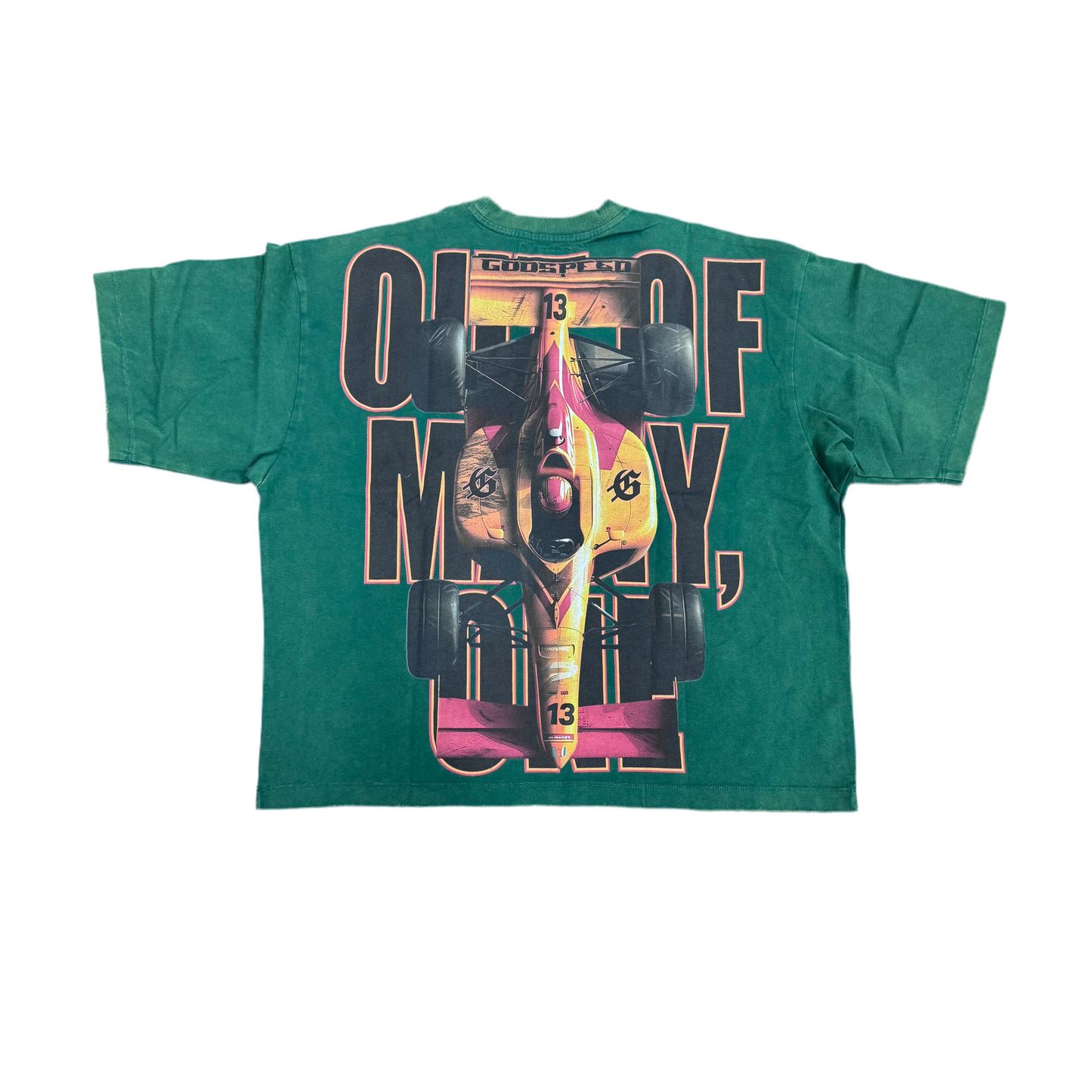 Godspeed ‘F1 Racer’ Tee Green