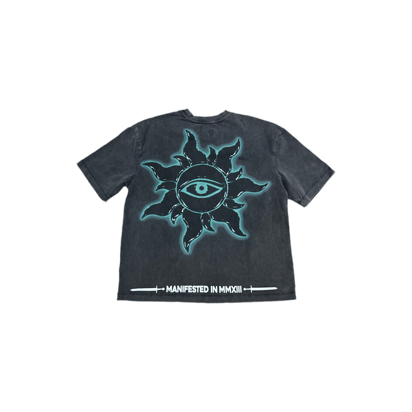 Godspeed Soldiers Tee- Charcoal