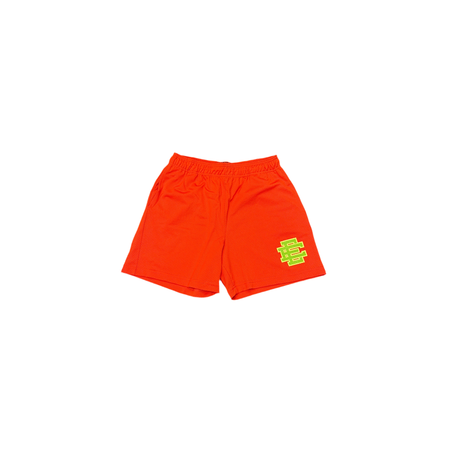 Eric Emanuel EE Mesh Shorts Orange/Yellow/Green