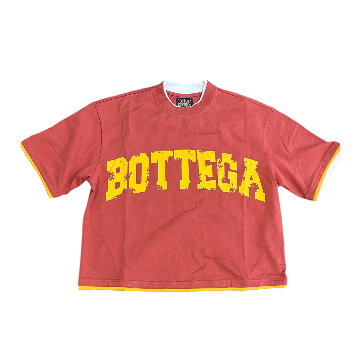 Bottega Desires ‘War’ Tee Red
