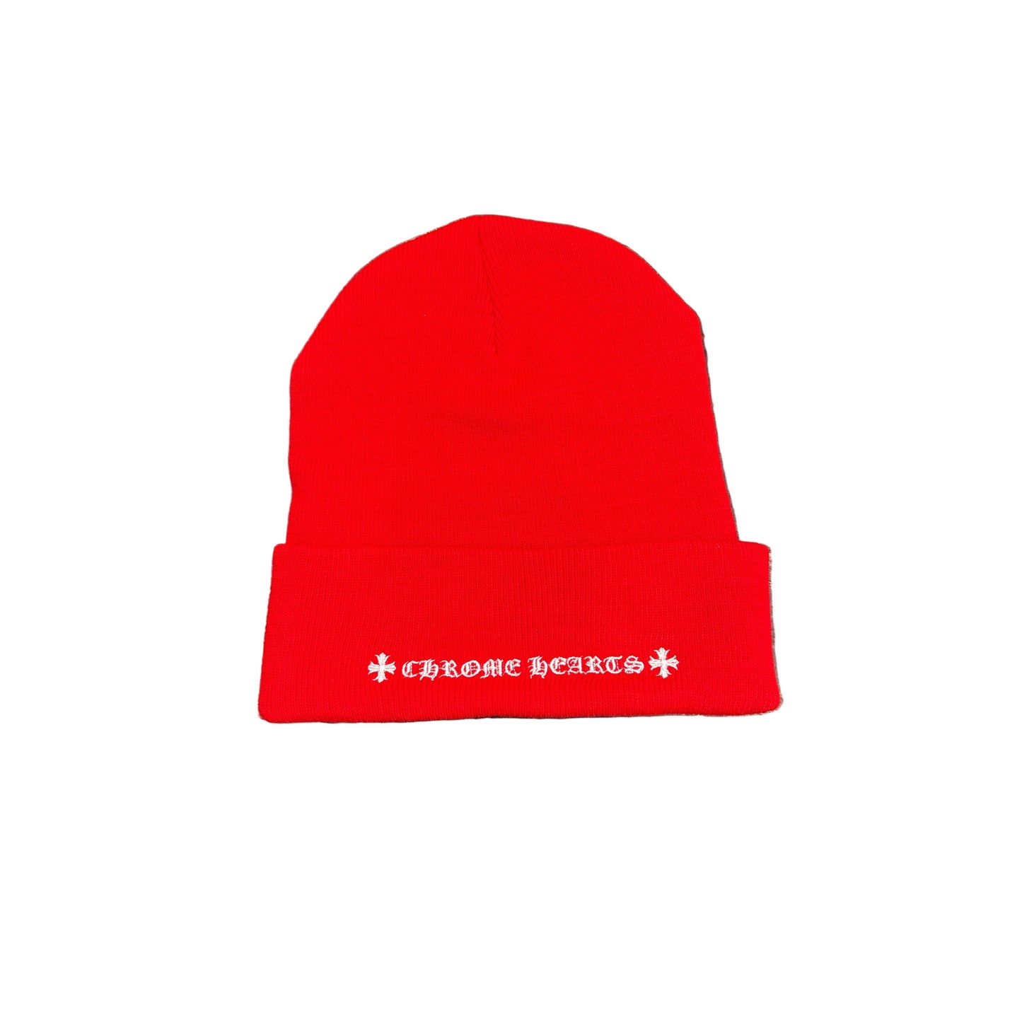 Chrome Hearts Beanie CH Red