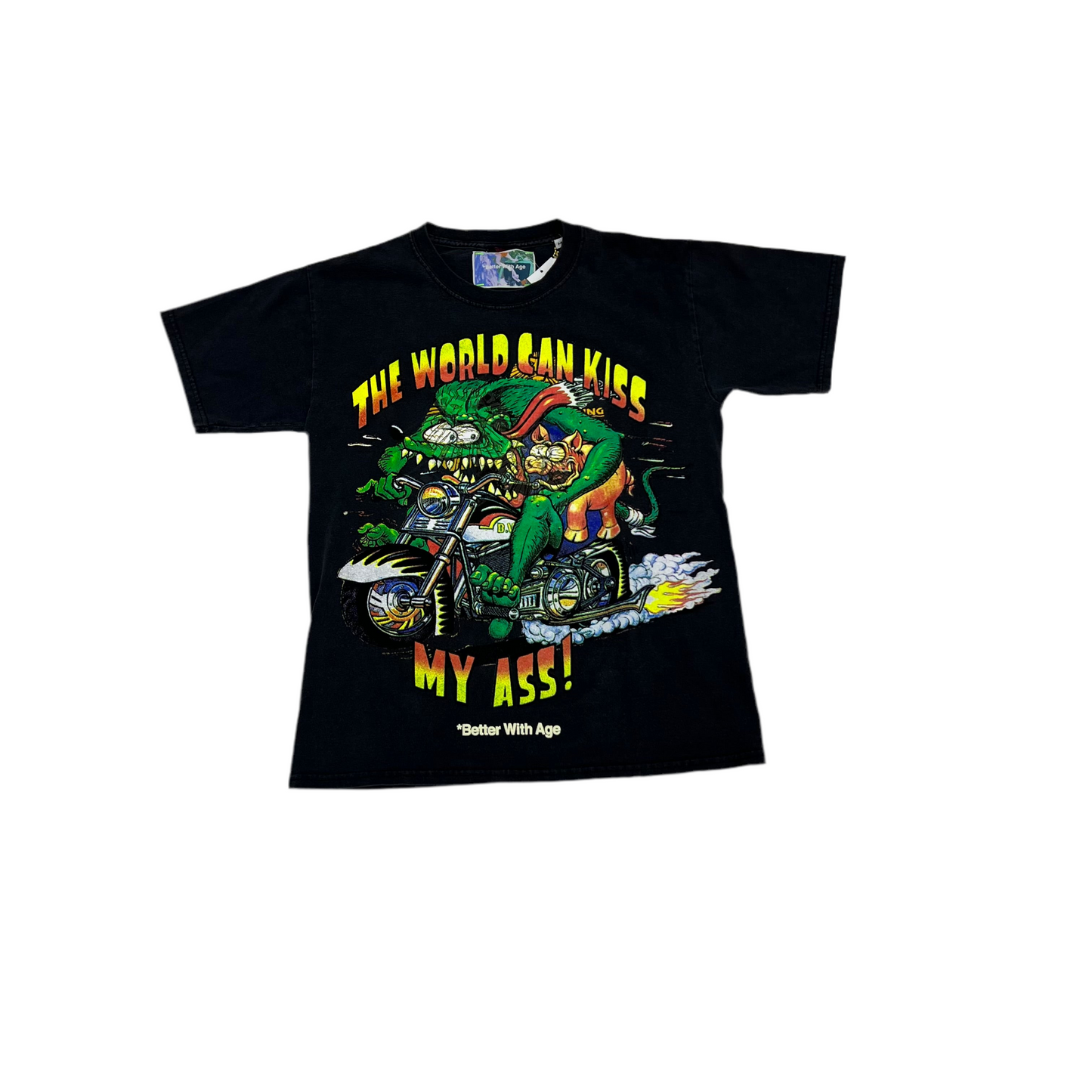 Better With Age ‘Kiss’ Black Tee