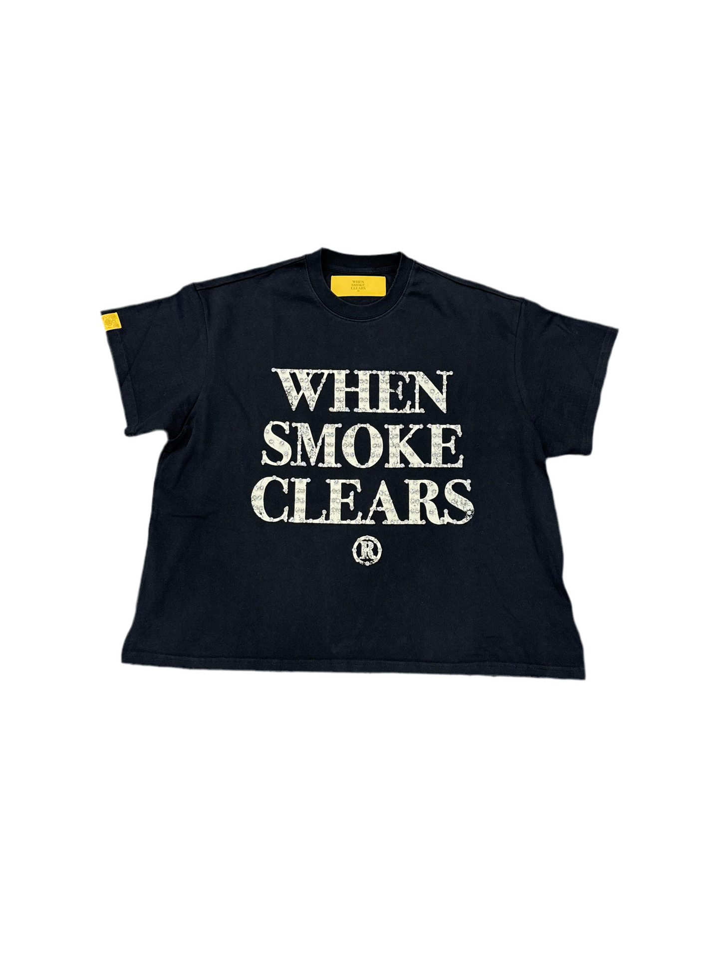 When Smoke Clears 'Diamond' Tee Black/White