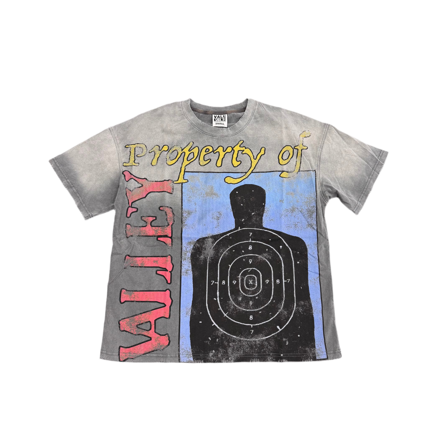 Vale ‘Target Practice’ Tee Grey