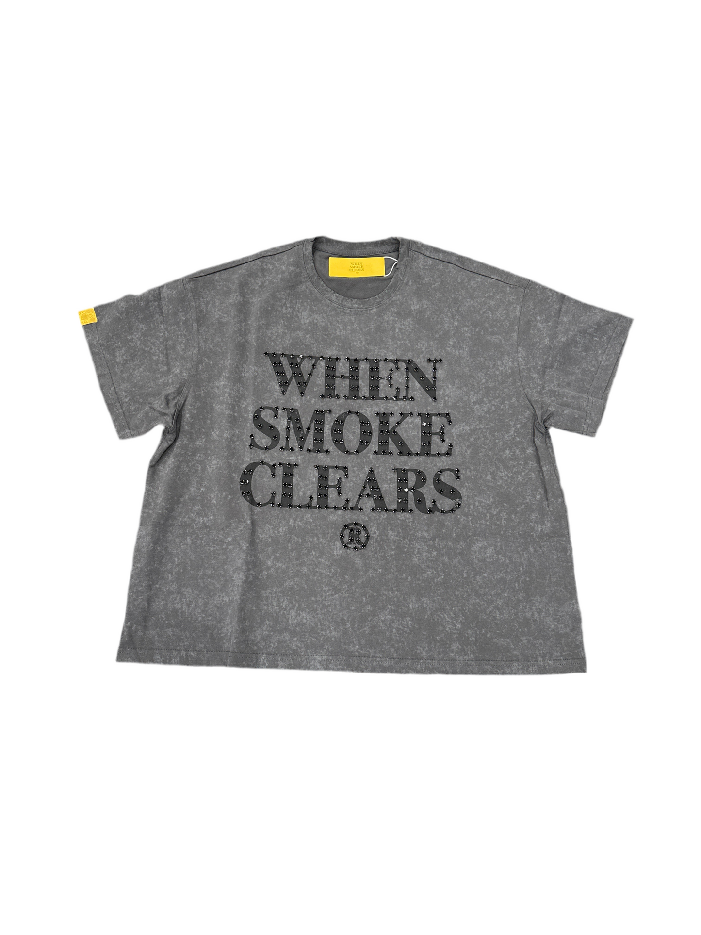When Smoke Clears 'Diamond' Black Tee