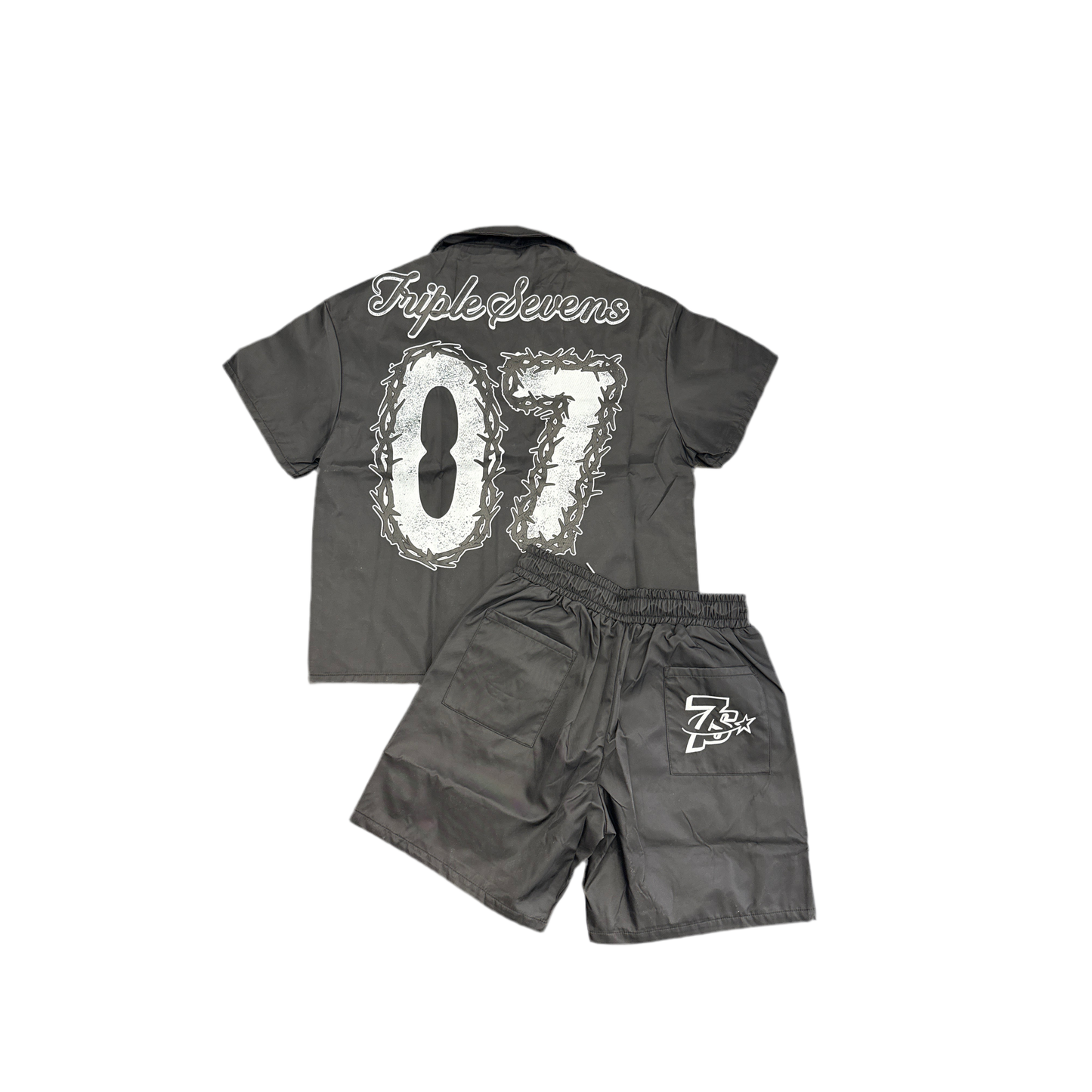 Triple Sevens Nylon Black Set