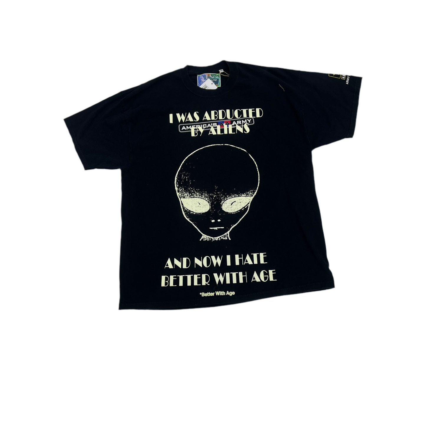 Better With Age Abducted ‘Black American Army’ Tee