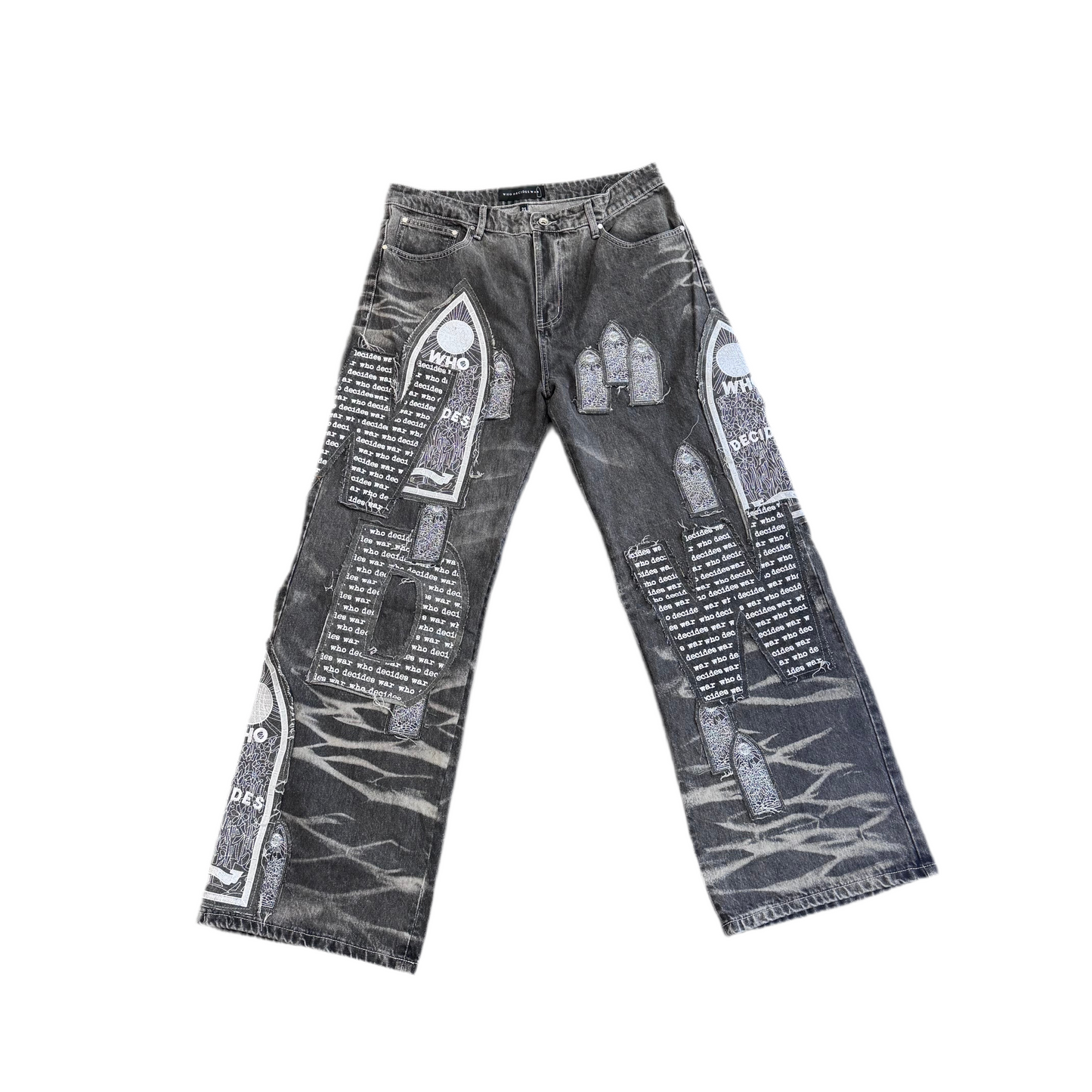 Who Decides War WDW Jeans Black Windows