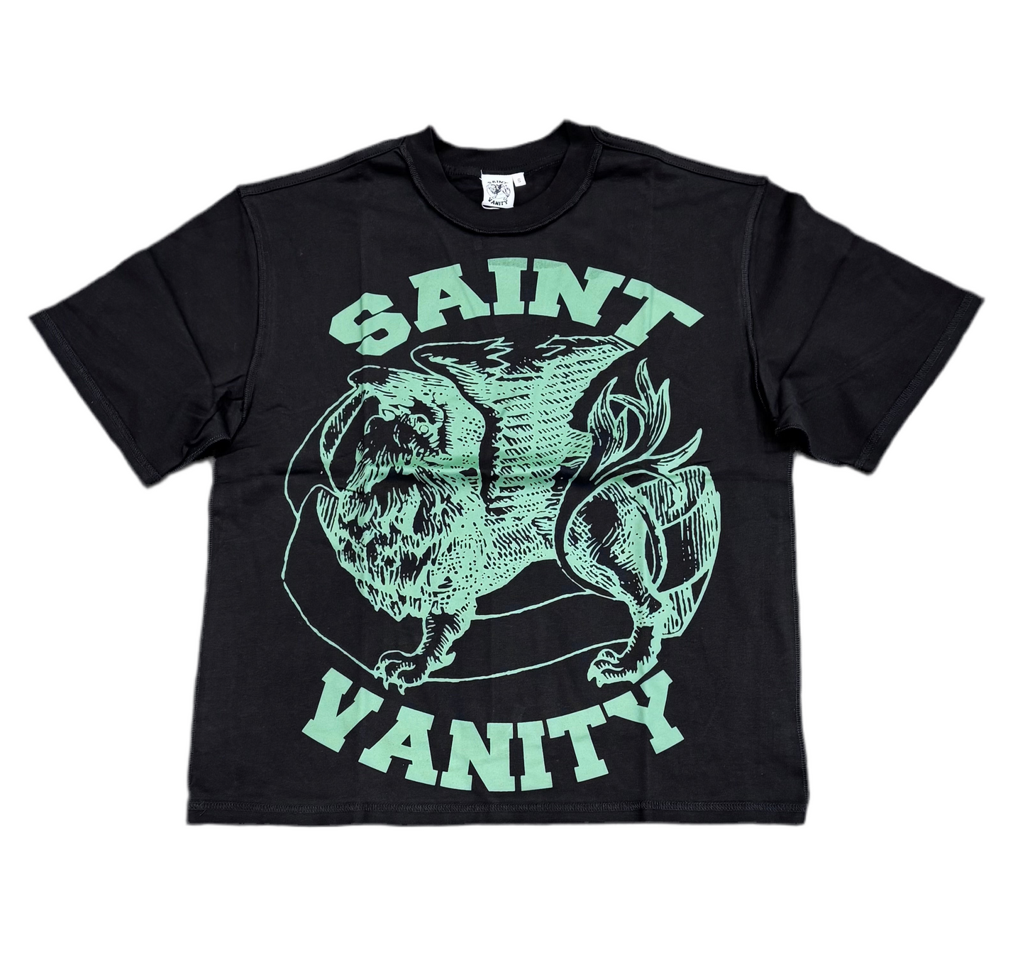 Saint Vanity ‘Griffin’ Tee Black/Green