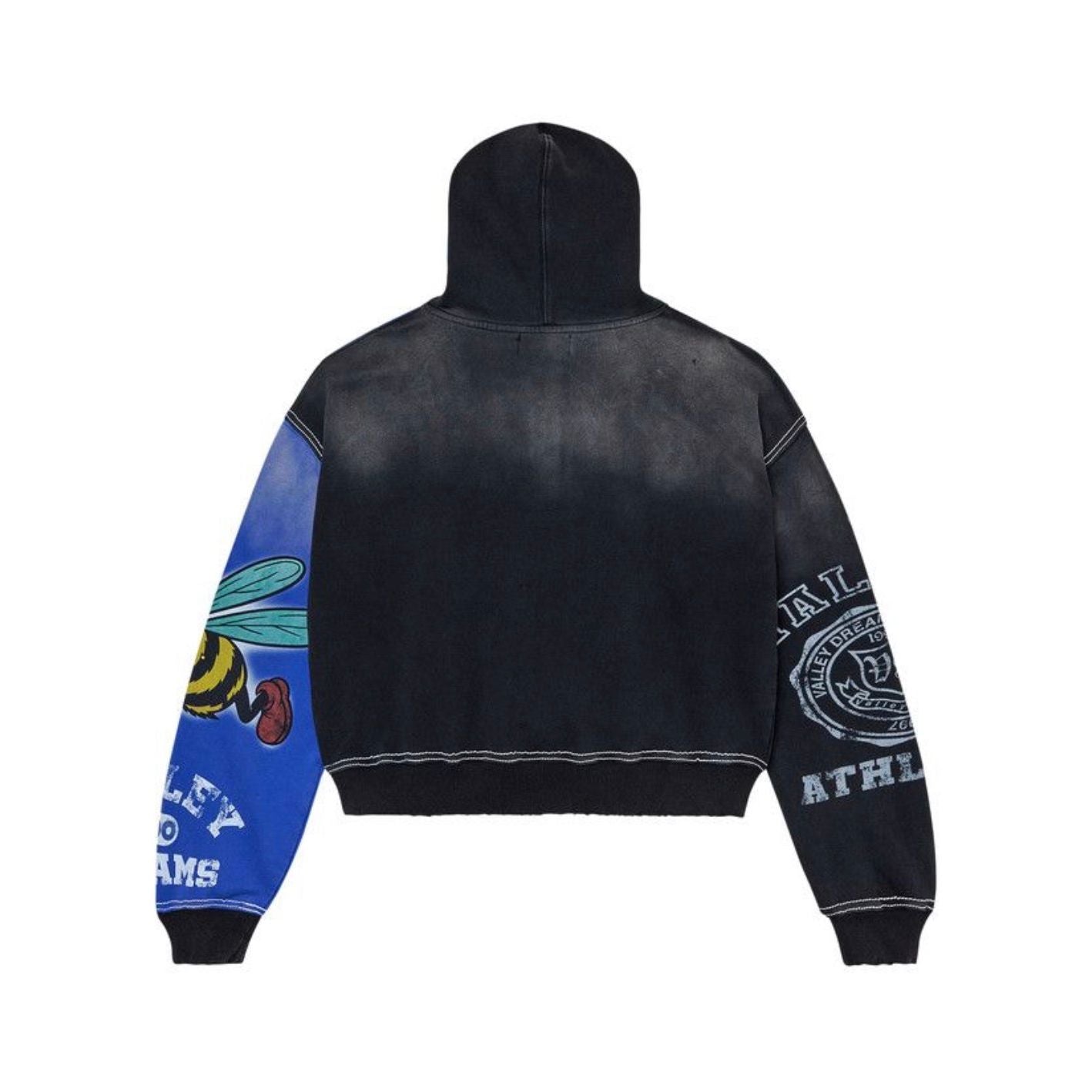 Vale Forever ‘Bipolar’ Zip Up Hoodie Blue