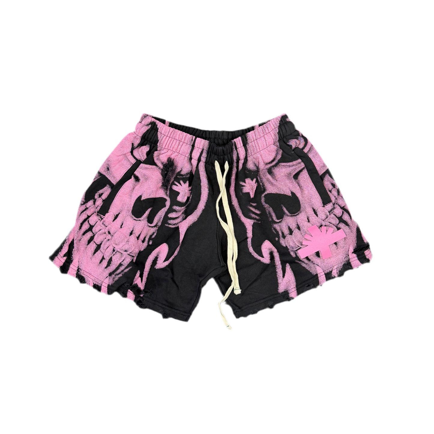 Vertabrae ‘C4’ Sweat Shorts Magenta Pink