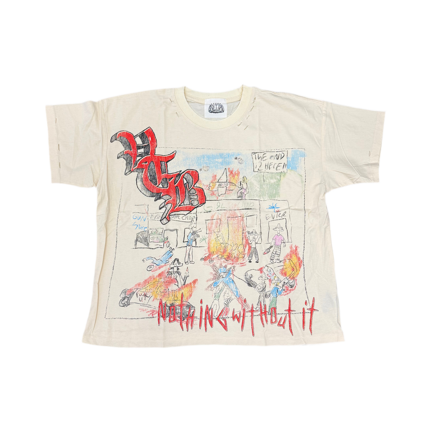 Vertabrae ‘Riot’ Tee Tan