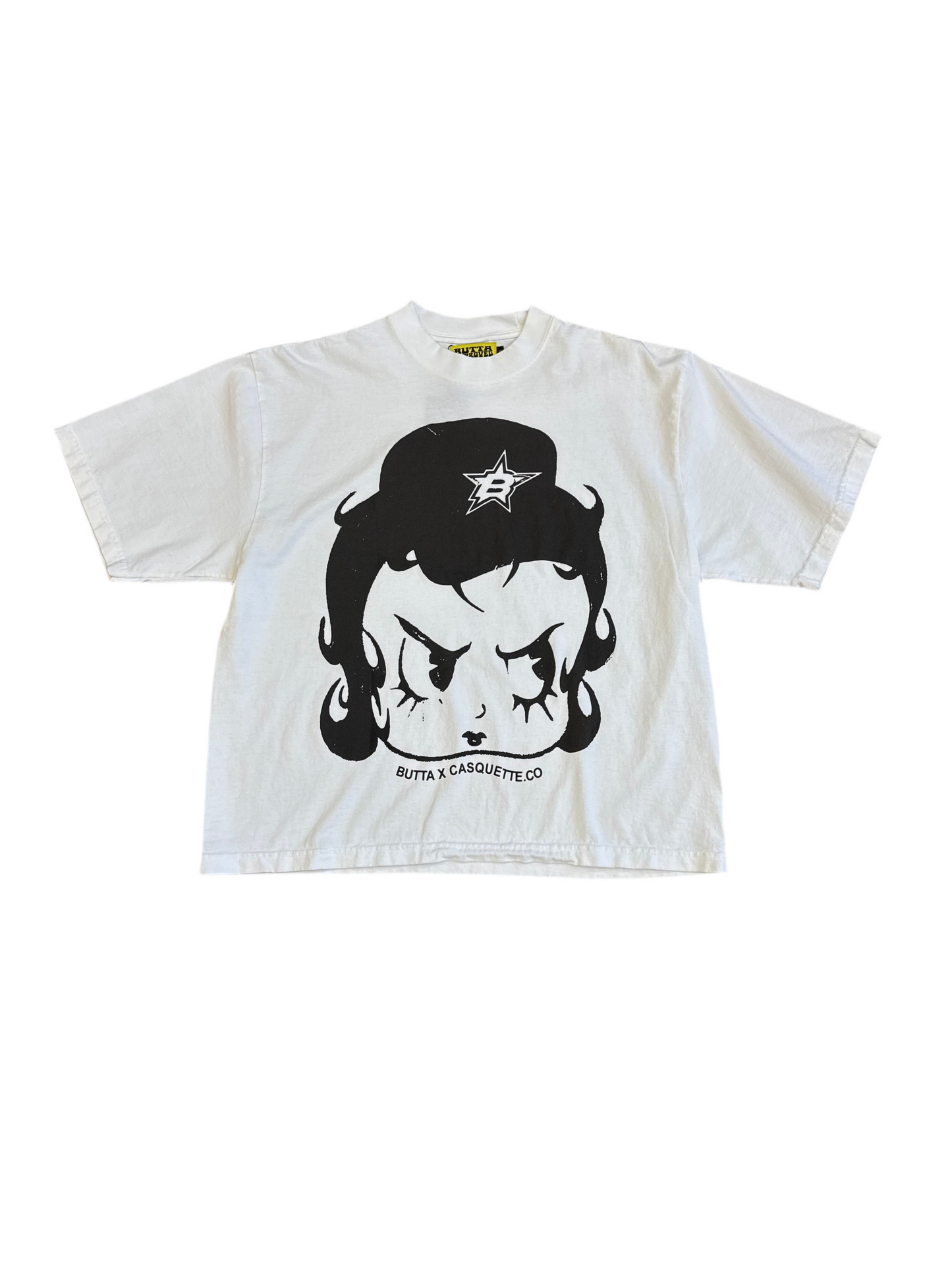 Global Butta 'Betty Boop' White Tee