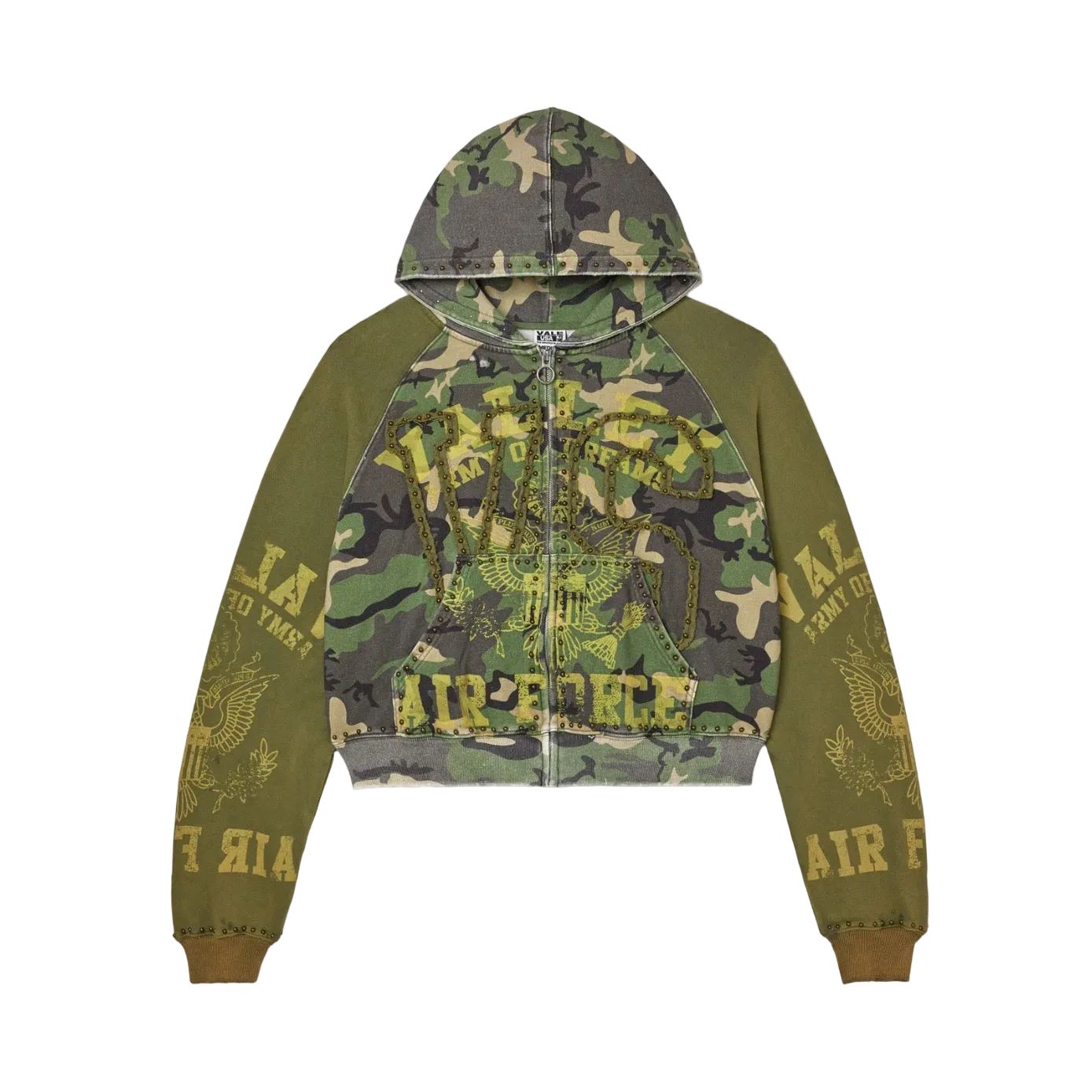 Vale Forever ‘Terrain’ Zip Up Hoodie Camo
