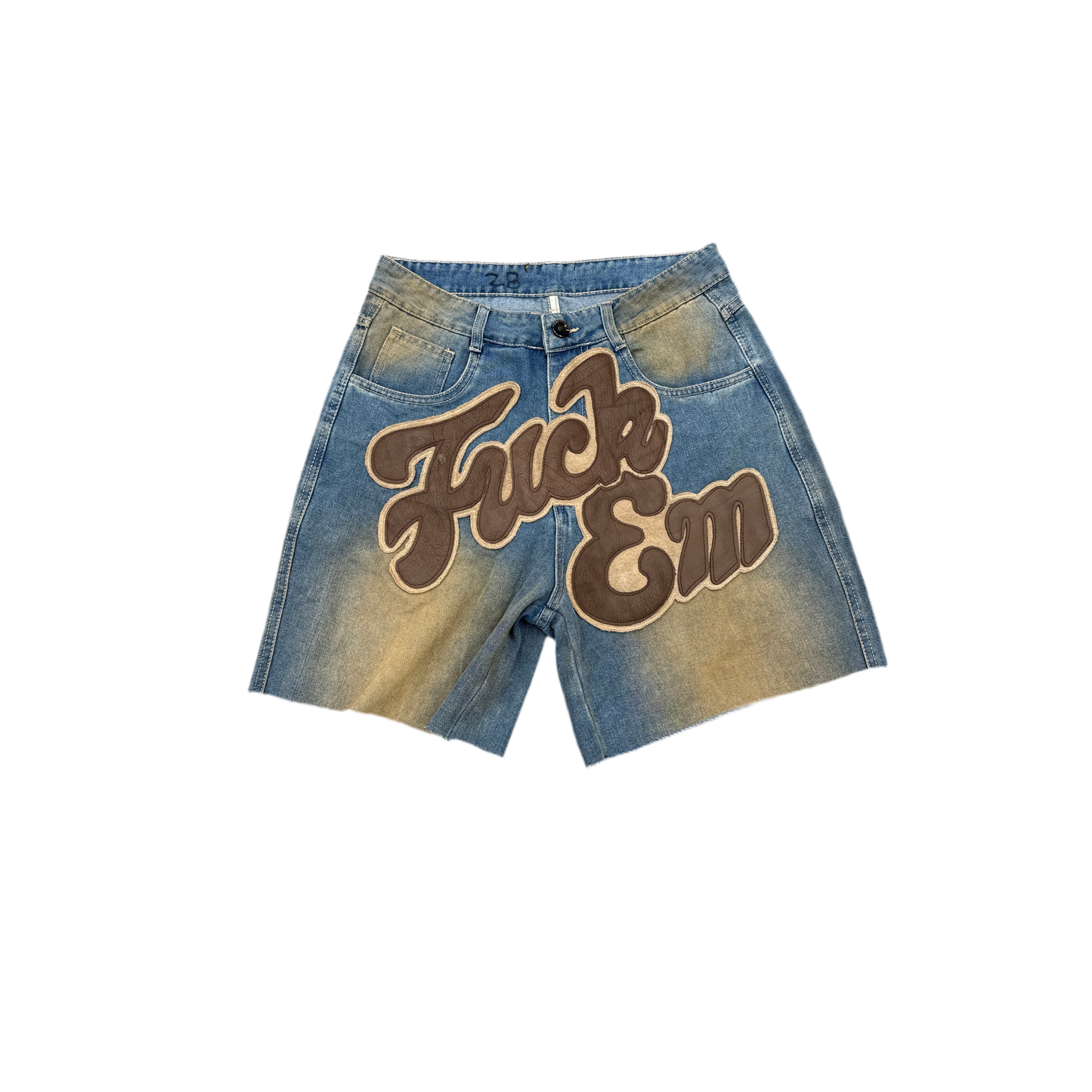 Fuck Em Jean Shorts