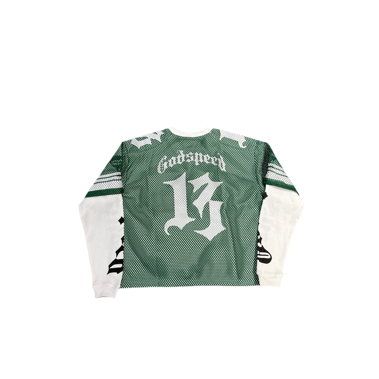 Godspeed Thermal Jersey- Green/White 'Eagles'