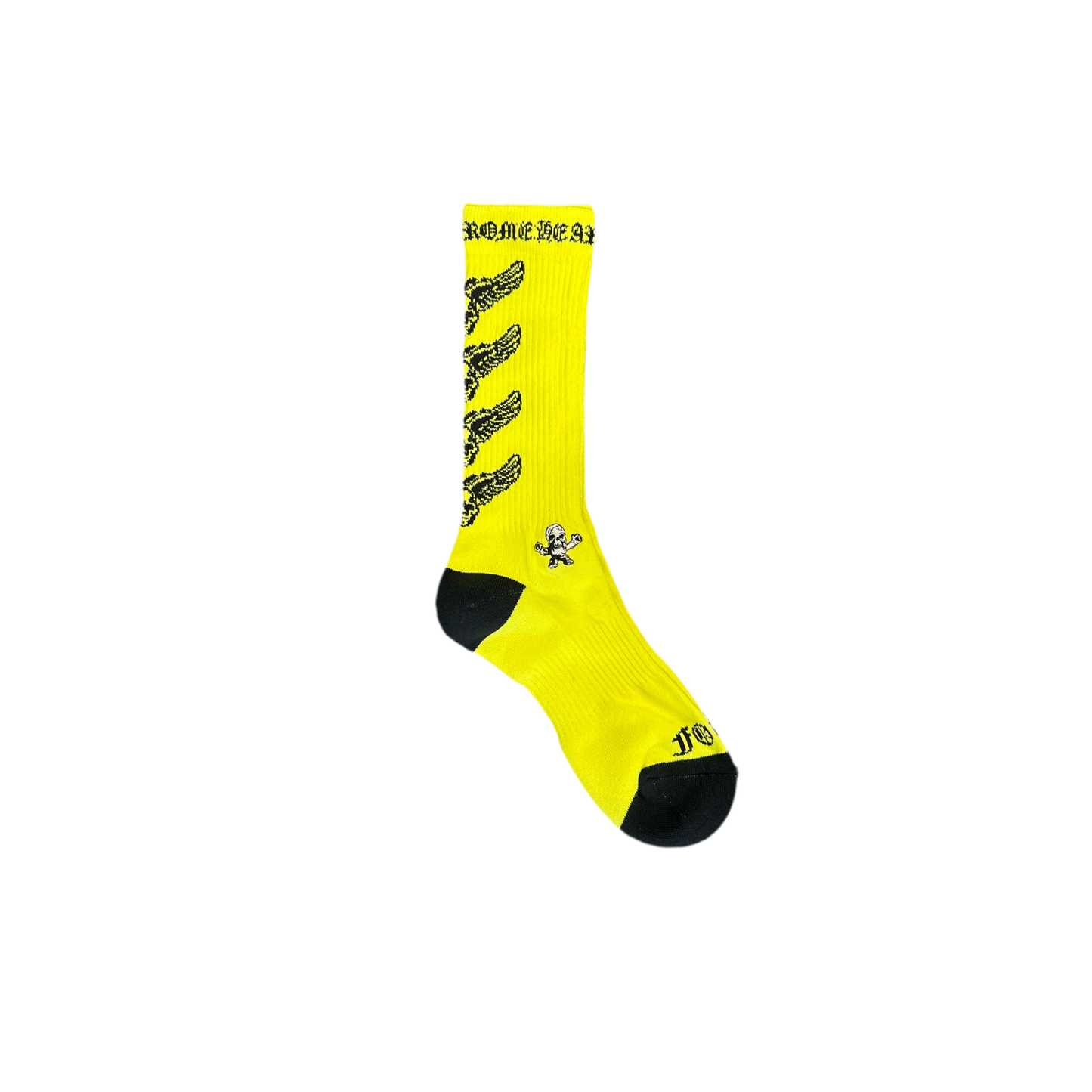 Chrome Hearts Socks Foti-Yellow