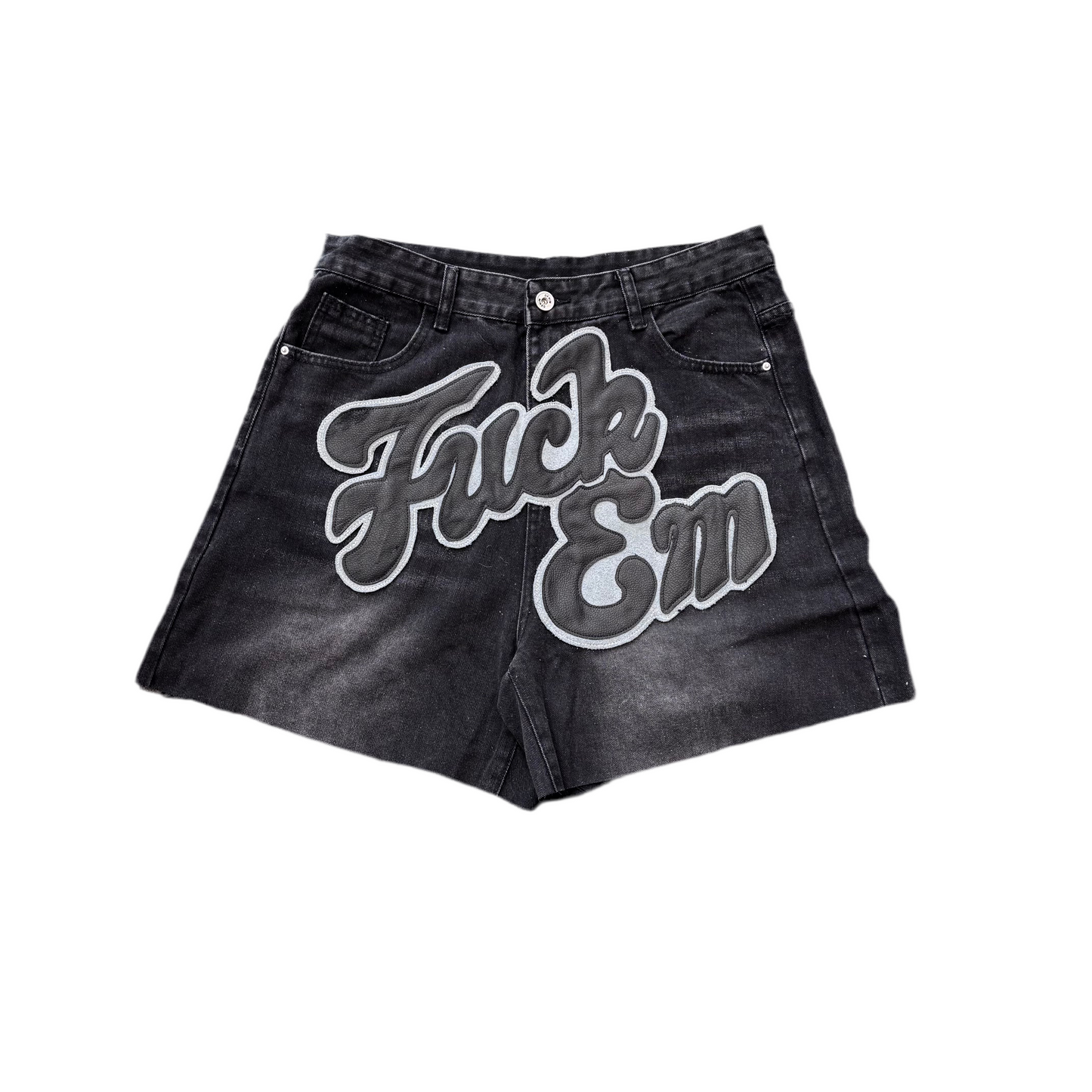 Fuck Em Jean Shorts