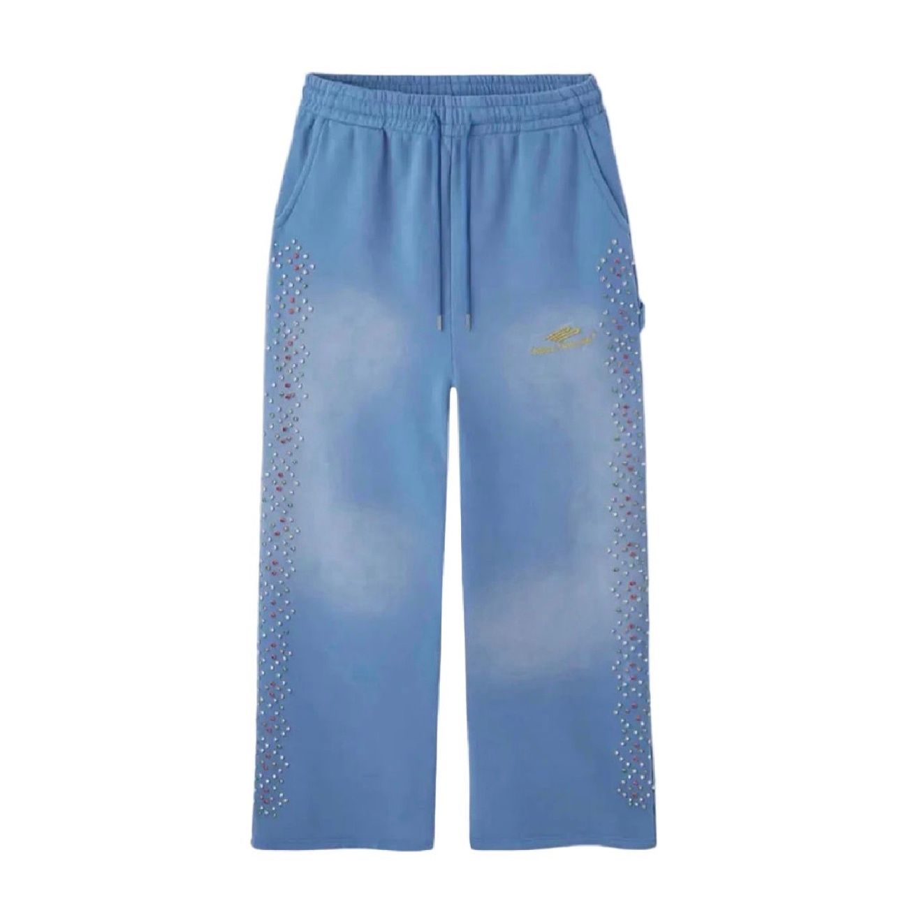 Happy Memories Dont Die HMDD Crystal Sweatpants Powder Blue