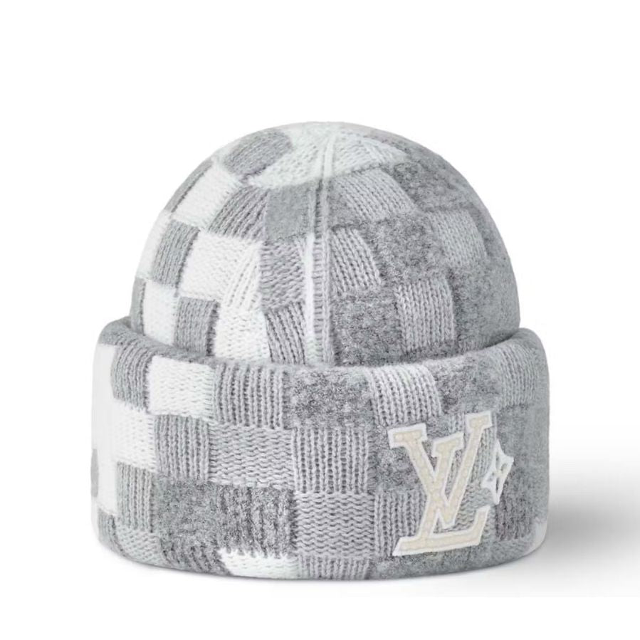 Louis Vuitton LV Crush Damoflage Pearls Beanie