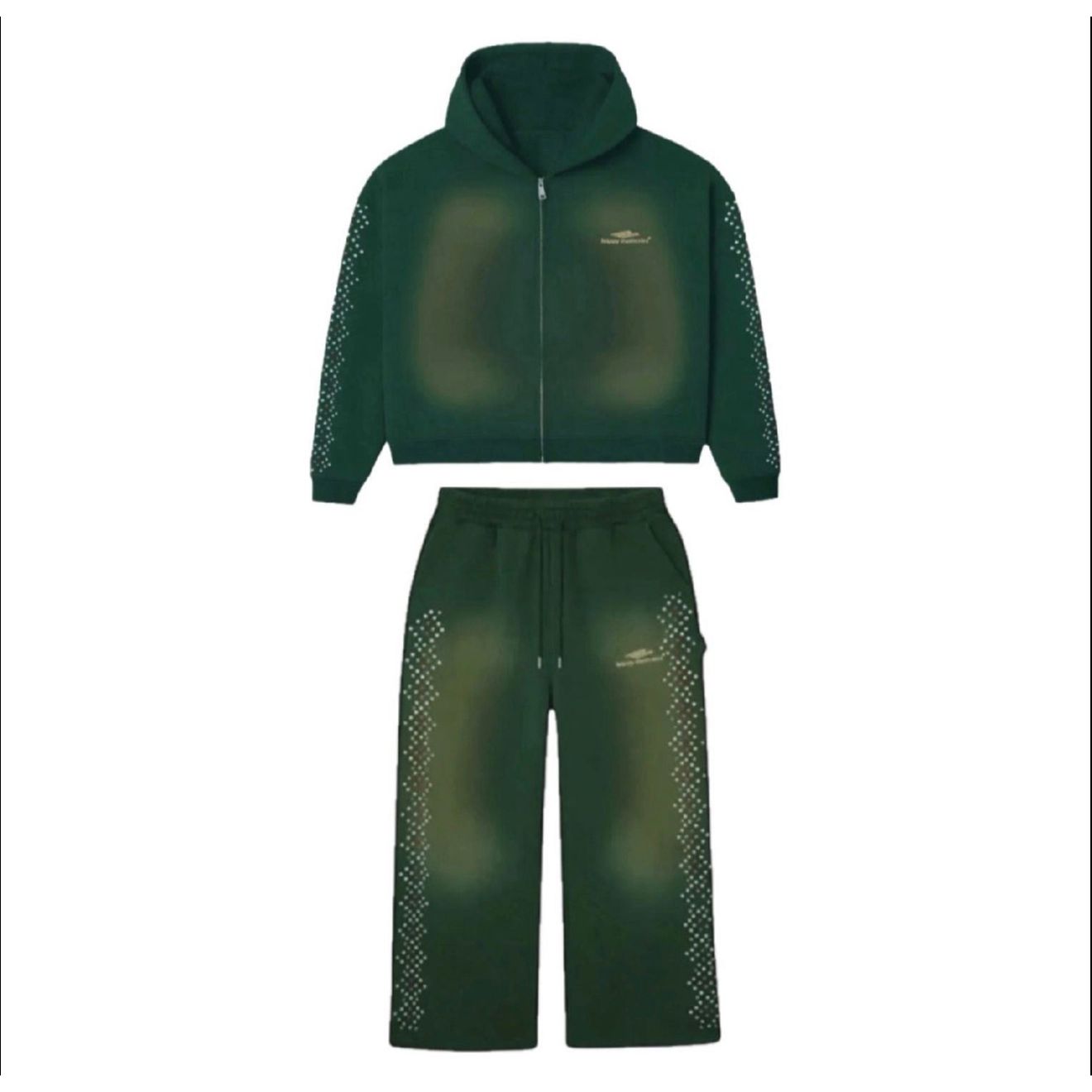 Happy Memories Dont Die HMDD Crystal Sweatsuit Green