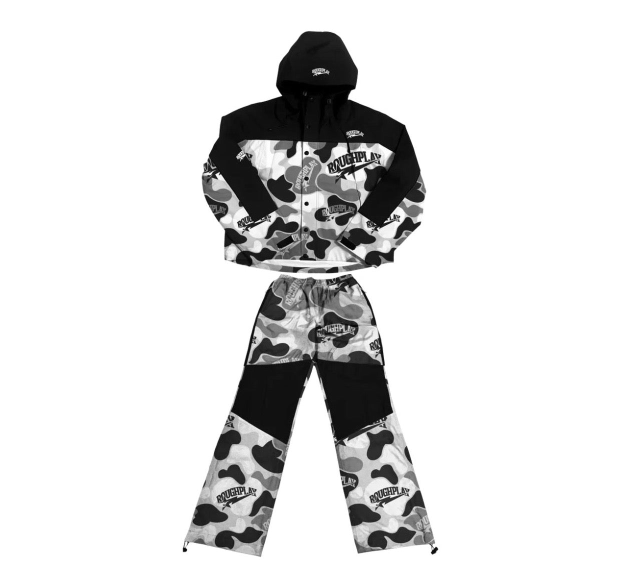 RoughPlay Camo Track Set Grey White