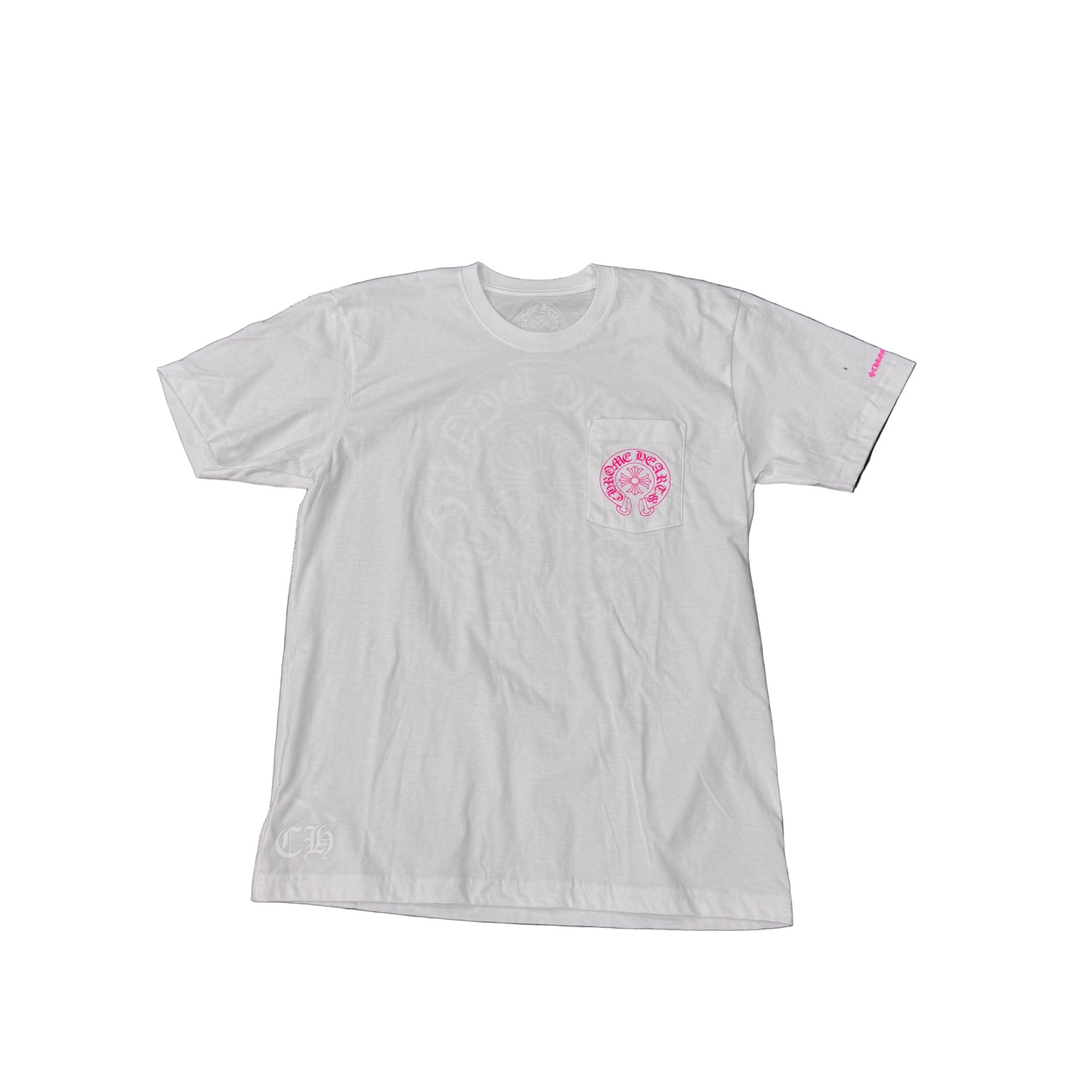 Chrome Hearts White/Pink Tee