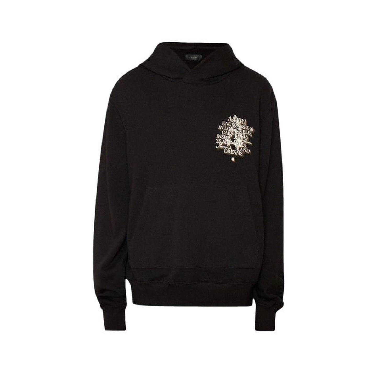 Mike Amiri ‘Precious Memories’ Pull Over Hoodie Black