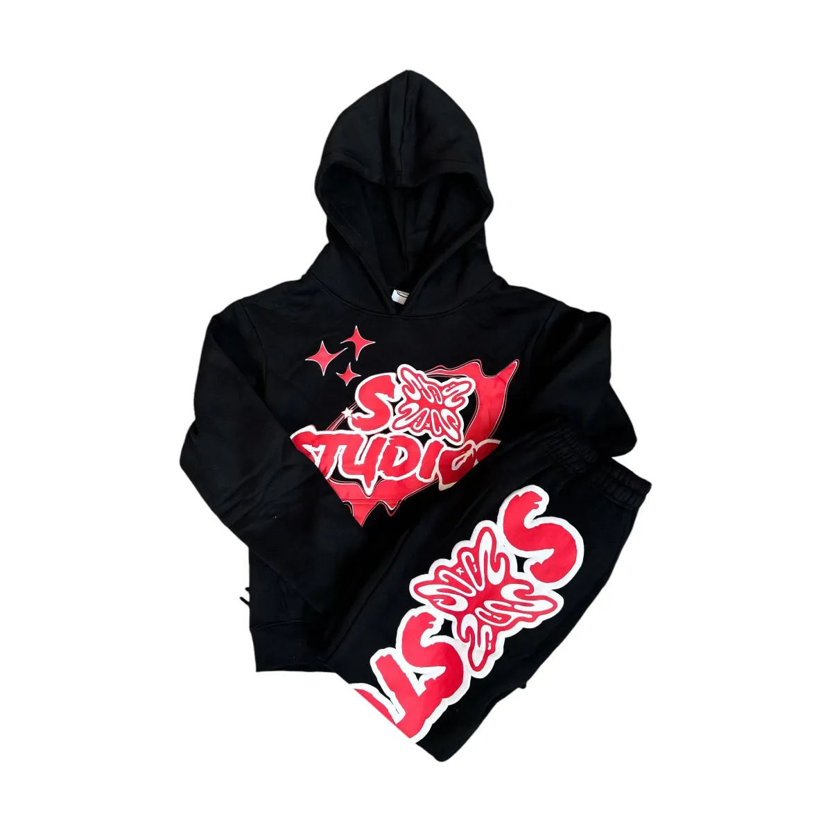 SB Studios Sweatsuit Black/Red