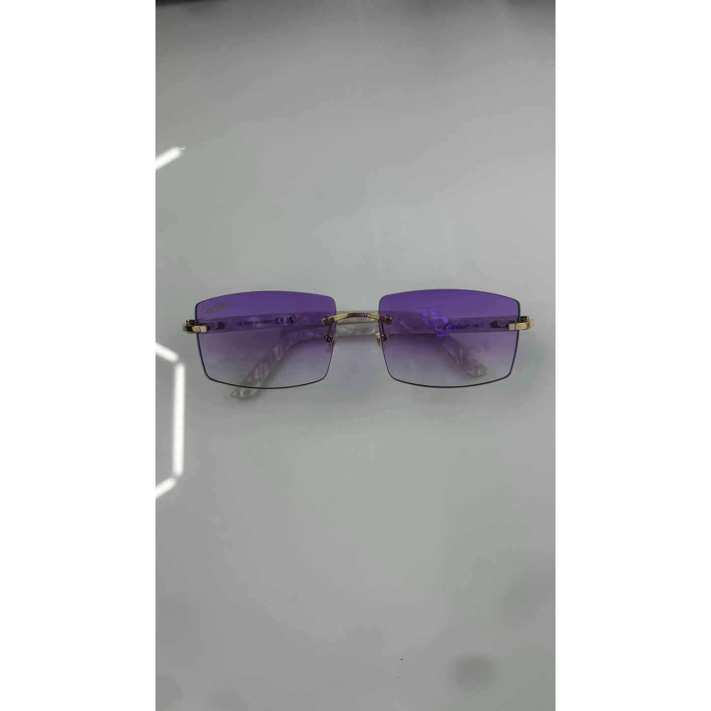 Cartier Purple Fade Lens Glasses