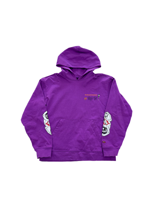 Chrome Hearts Matty Boy Chomper Hoodie Purple