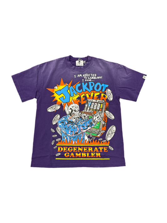 Warren Lotas Jackpot Fever Tee Purple