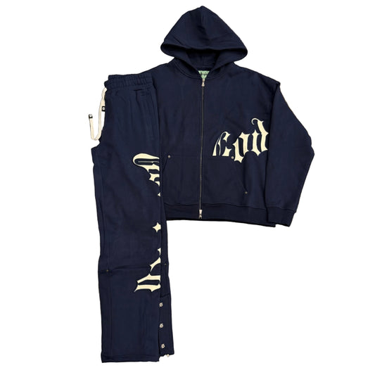 Godspeed Sweatsuit OG Logo V2- Navy