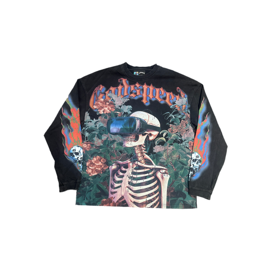 Godspeed Longsleeve VR- Black