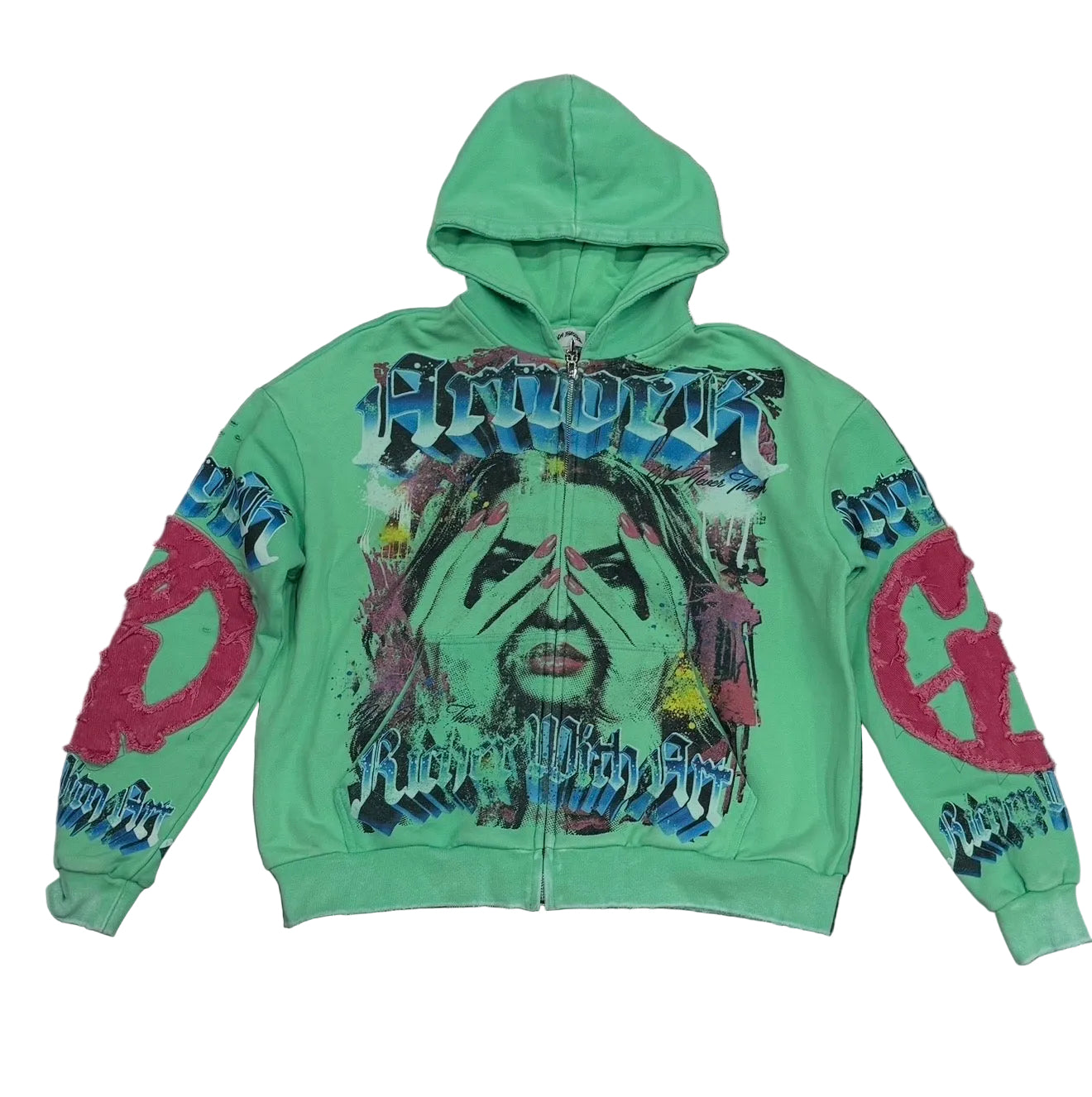 Rich Theory x Artwrk Hoodie Mint