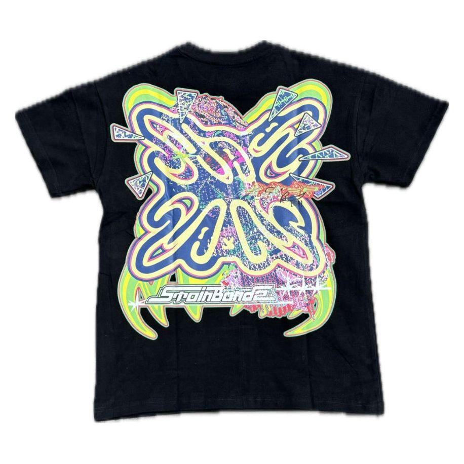 SB Tee Black/ Green/ Pink