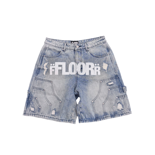 Floor 914 Carpenter Shorts Blue