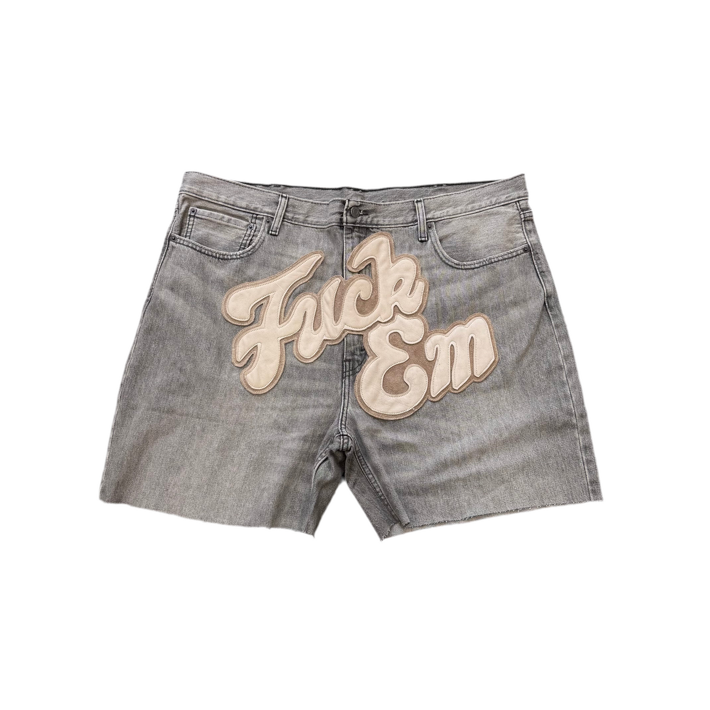 Fuck Em Jean Shorts