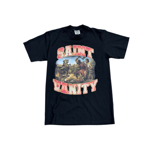 Saint Vanity Man vs Dog Tee