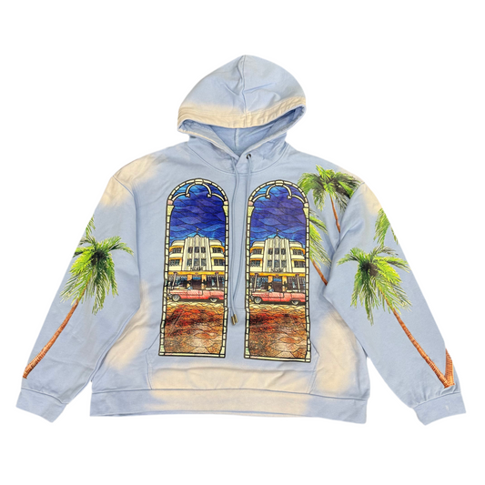 Who Decides War WDW x POTN Pullover Hoodie Blue