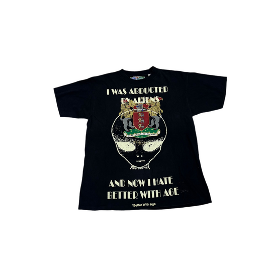 Better With Age Abducted ‘Alien’ Black Tee