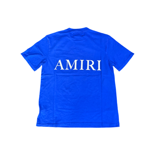 Mike Amiri MA Core Logo Tee-Blue