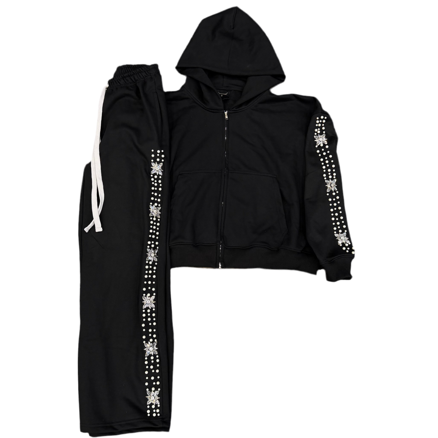 Fraternal ‘Pearl’ Sweatsuit Black