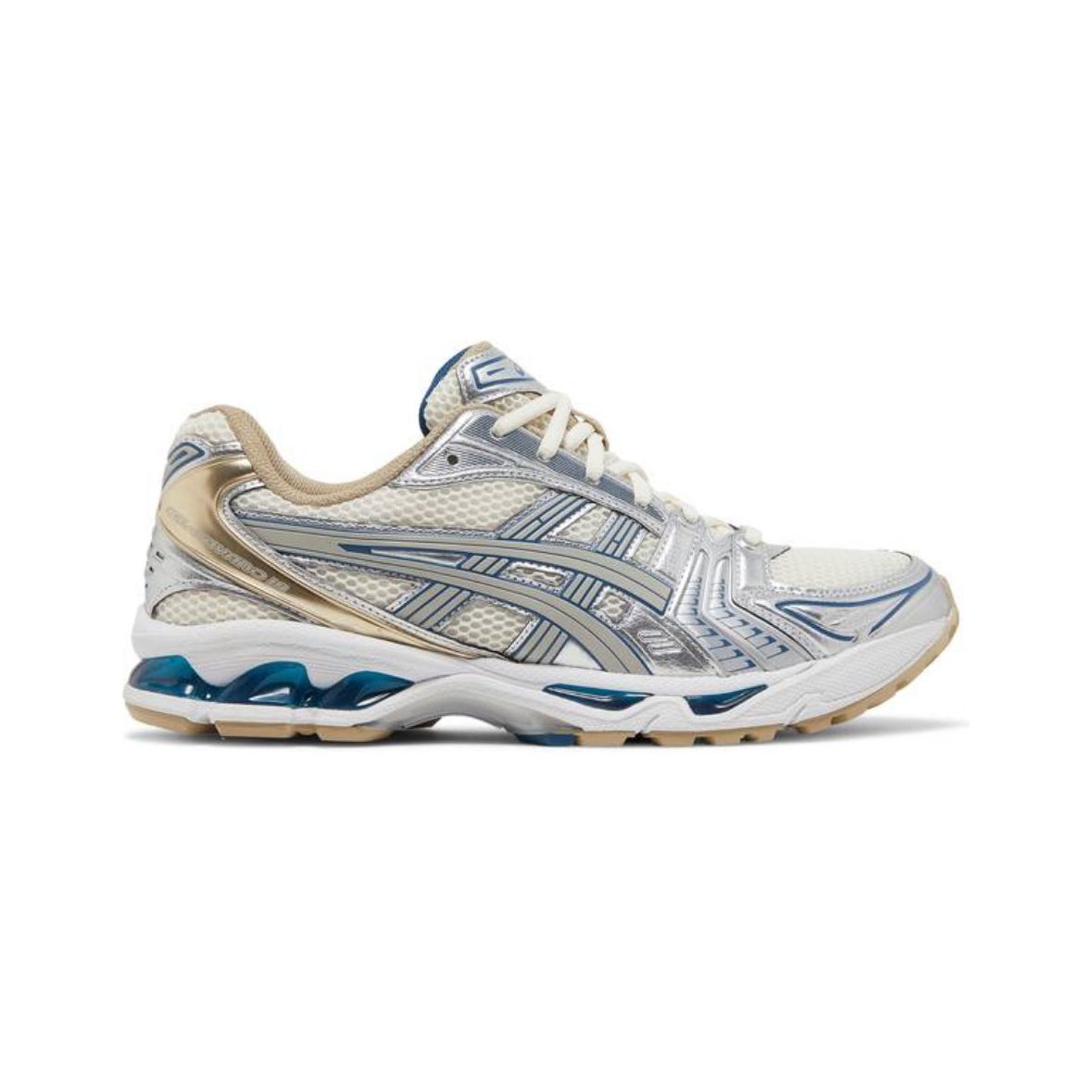 Asics Kayano 14 Cream Pure Silver